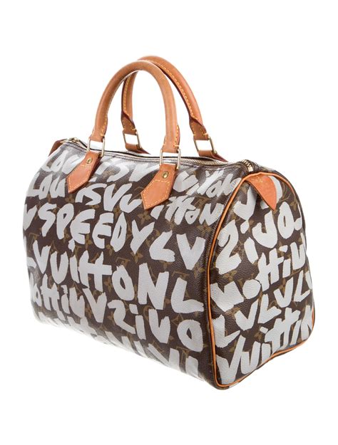 louis vuitton graffiti pochette accessoires|louis vuitton speedy graffiti bag.